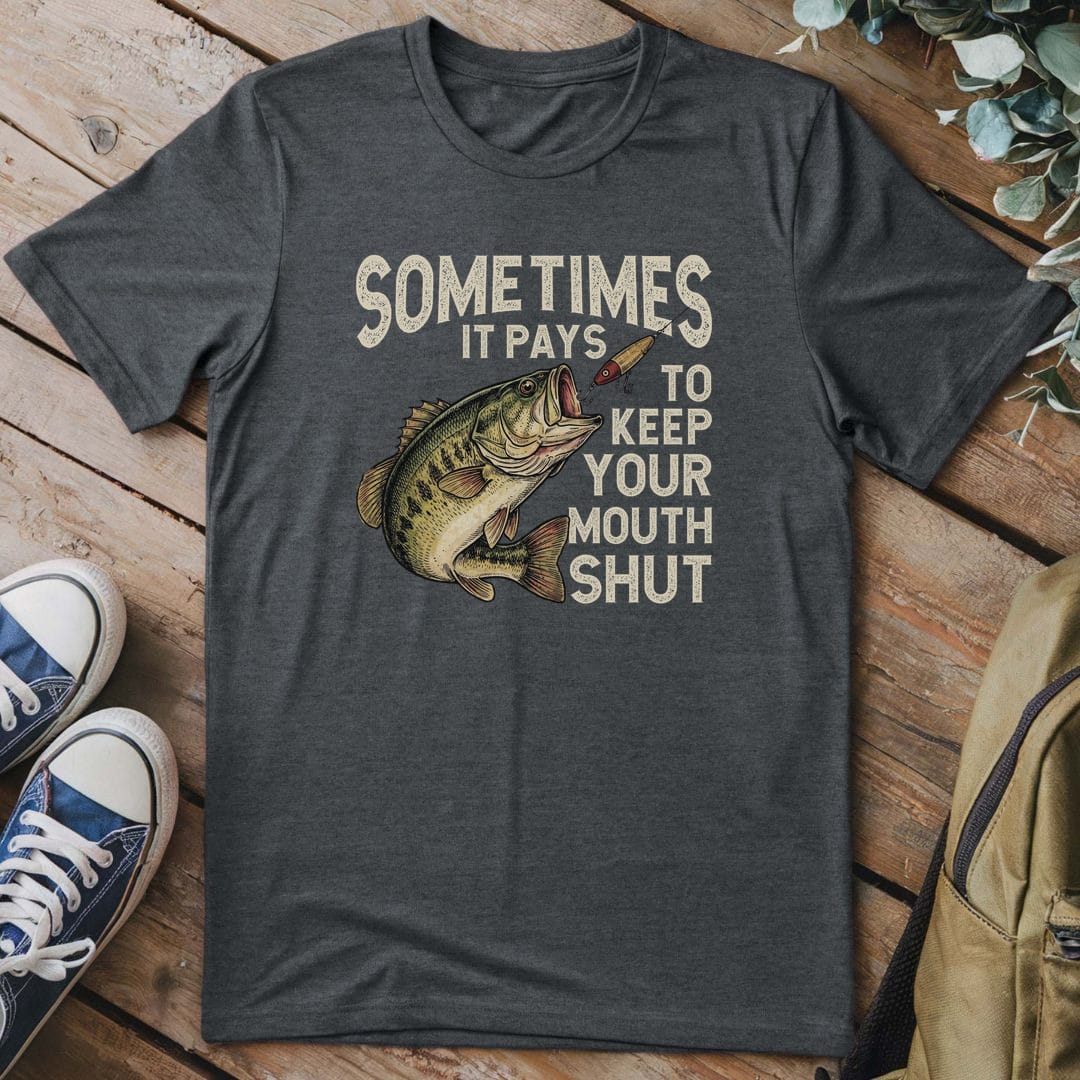 T-Shirt Dark Heather / S Hooked