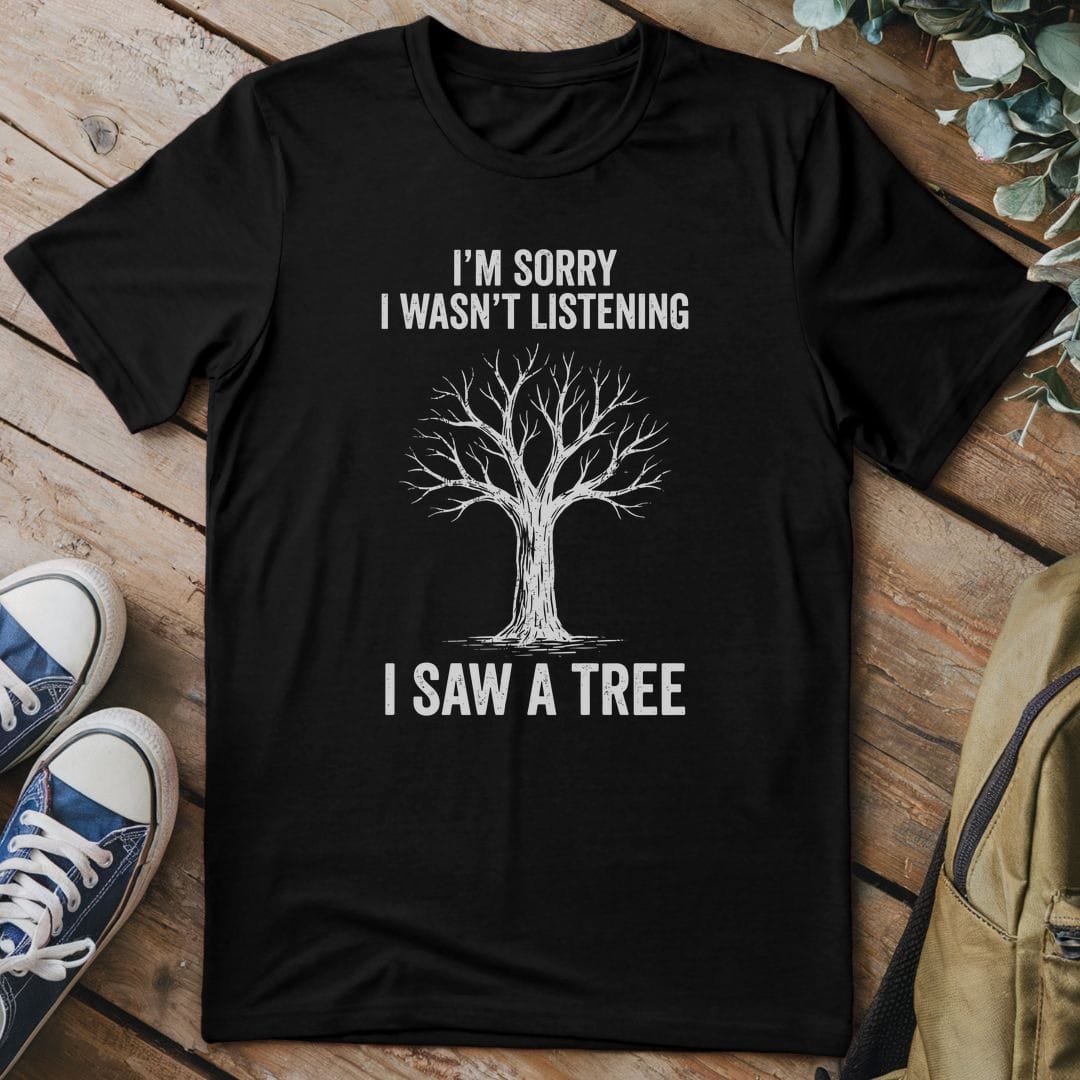 T-Shirt Black / S Tree Distraction