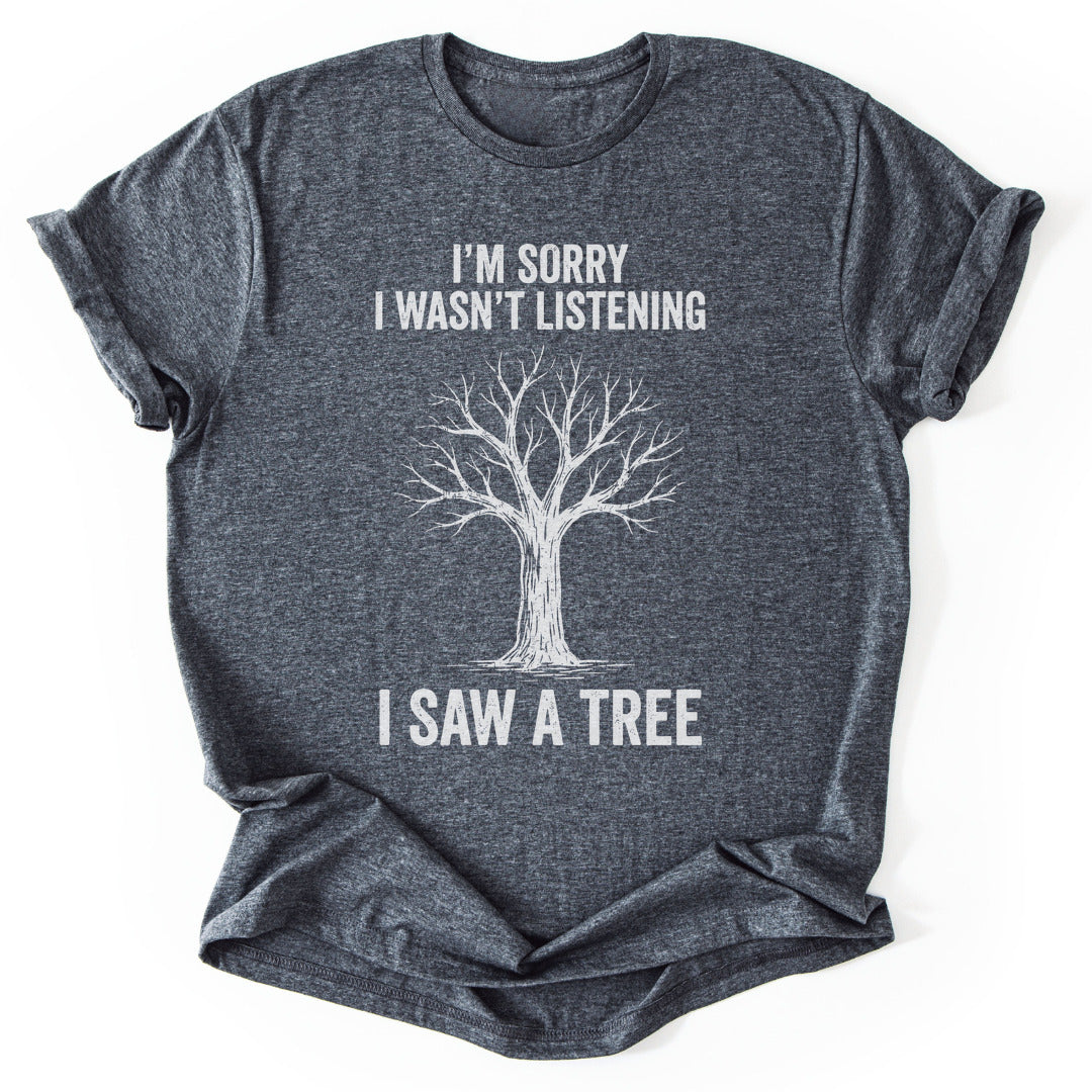 T-Shirt Dark Heather / S Tree Distraction