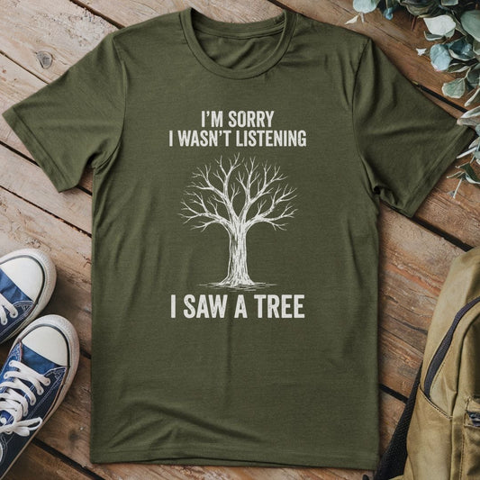 T-Shirt Military Green / S Tree Distraction