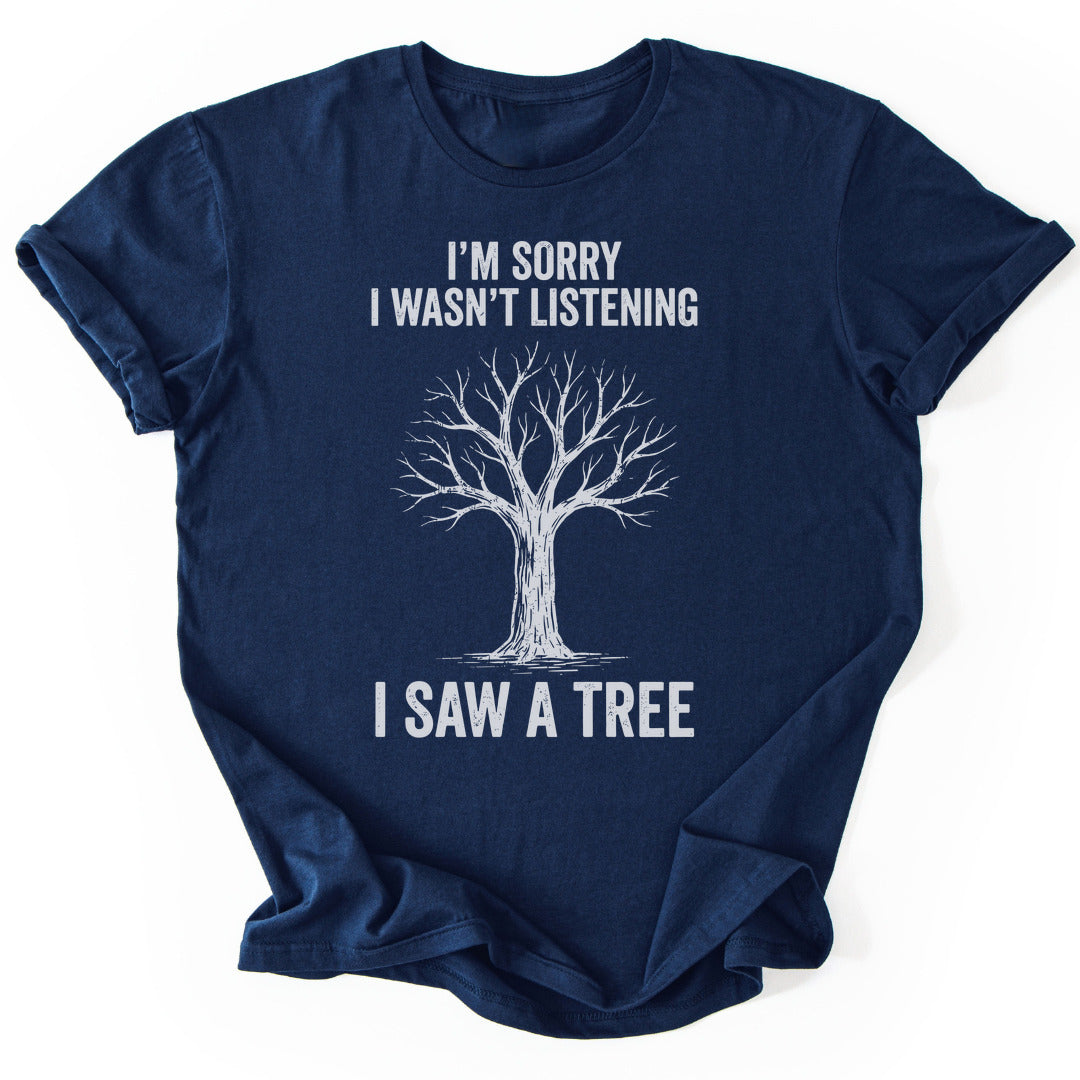T-Shirt Navy / S Tree Distraction