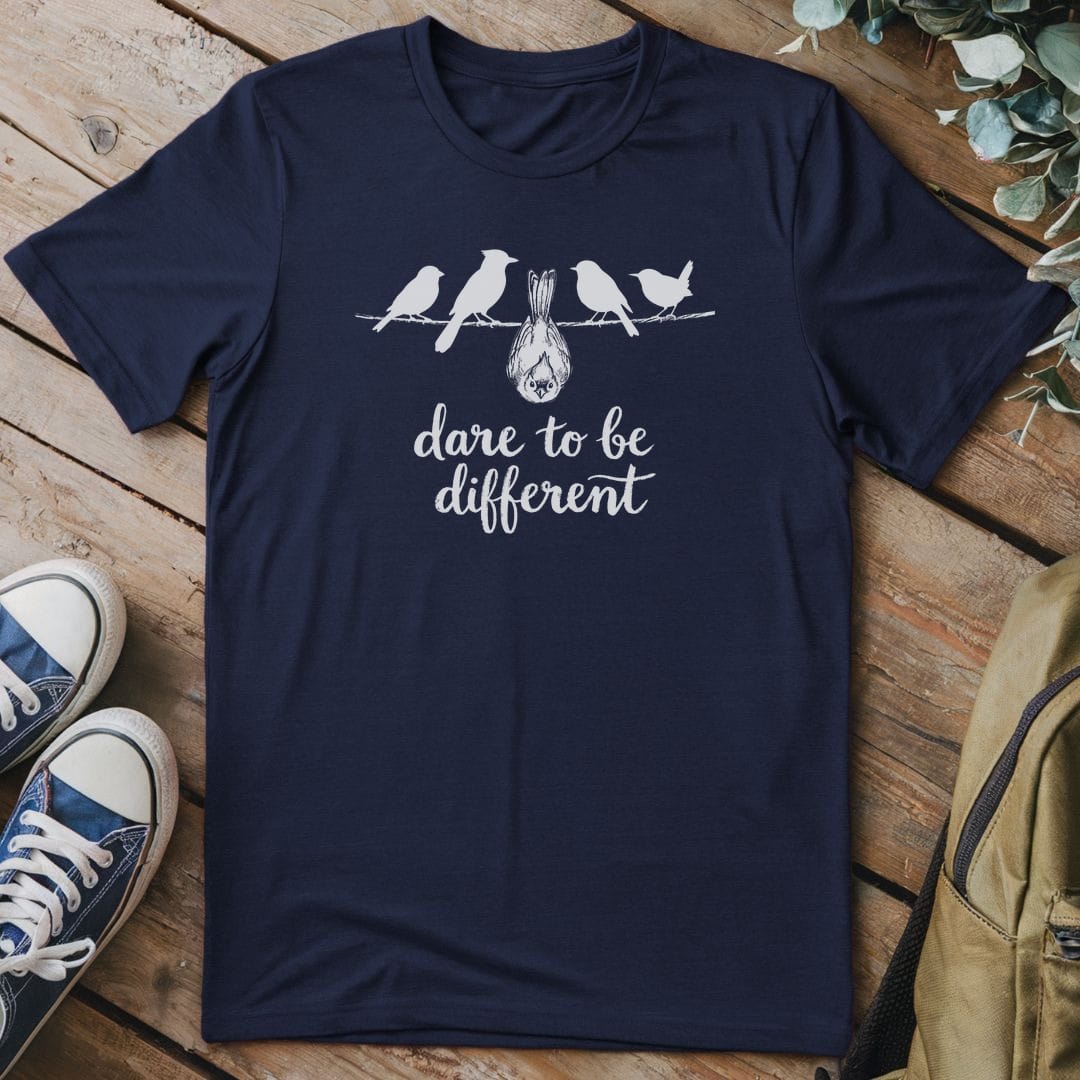 T-Shirt Navy / S Dare To Be Different