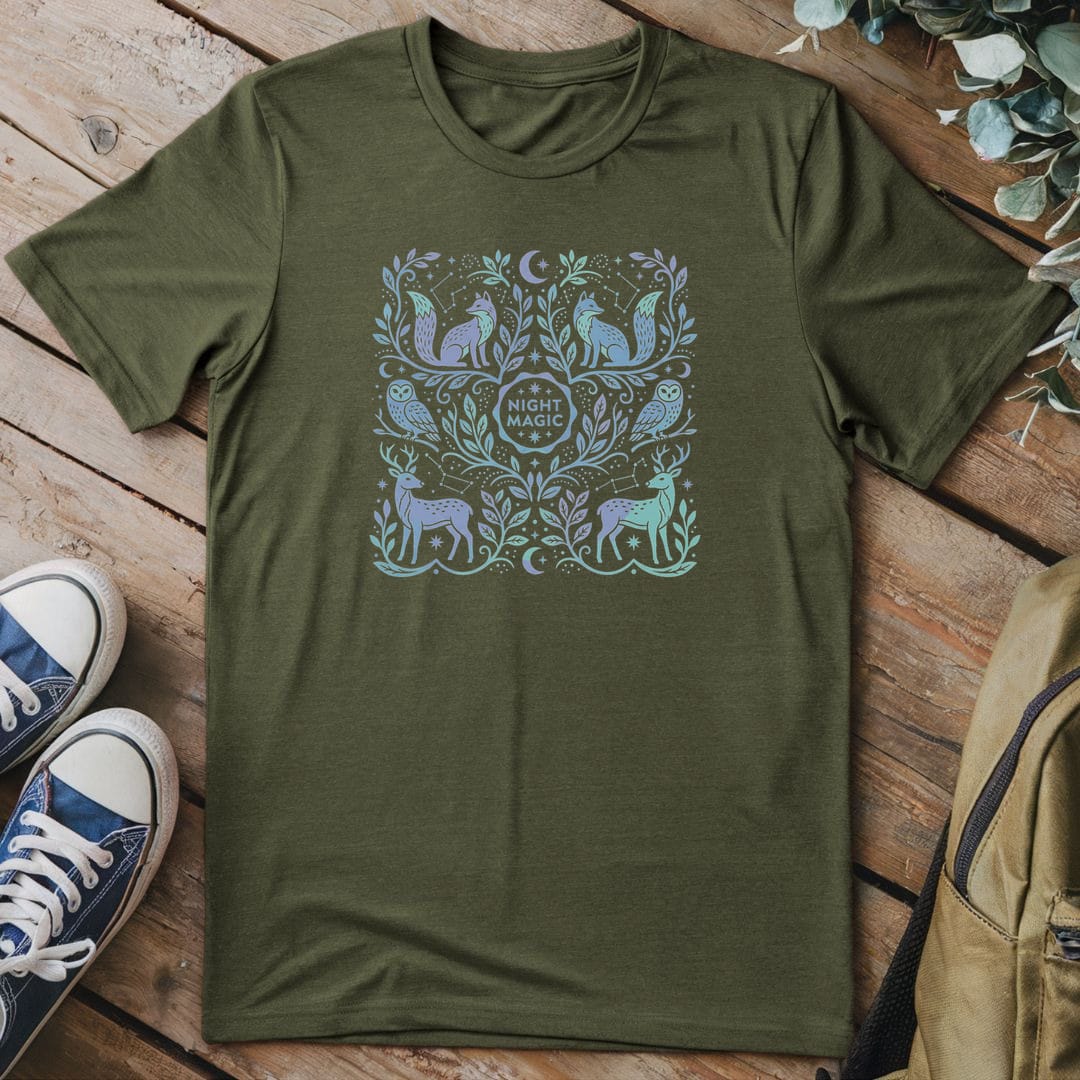 T-Shirt Military Green / S Nocturnal Council