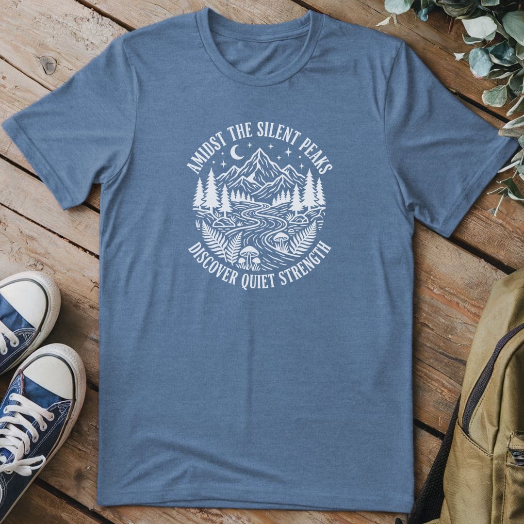 T-Shirt Heather Indigo / S Quiet Thunder