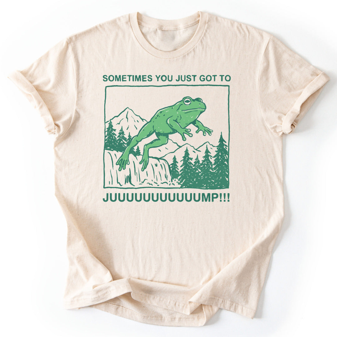 T-Shirt Natural / S Leap Forward