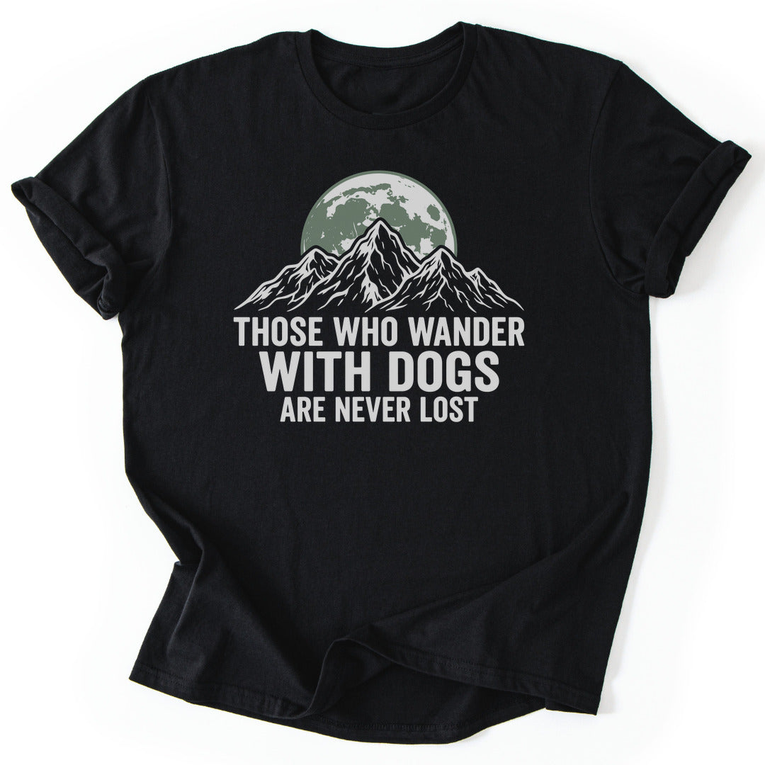 T-Shirt Black / S Never Lost