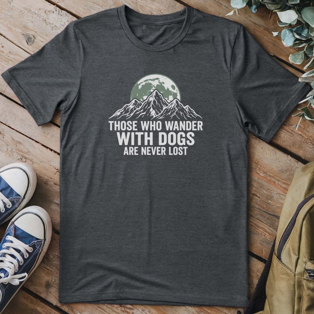 T-Shirt Dark Heather / S Never Lost