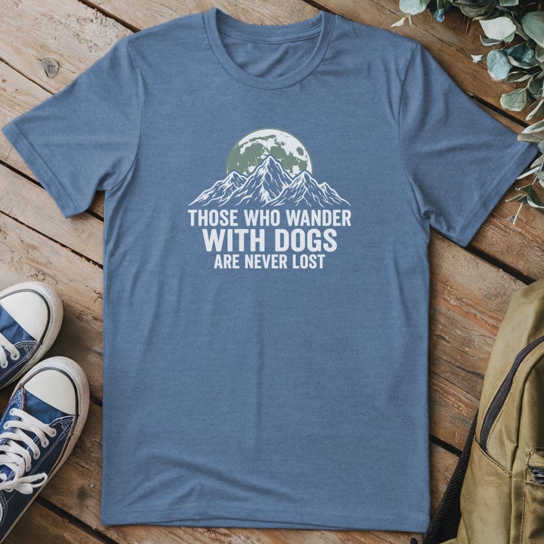 T-Shirt Heather Indigo / S Never Lost