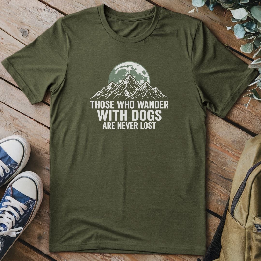 T-Shirt Military Green / S Never Lost