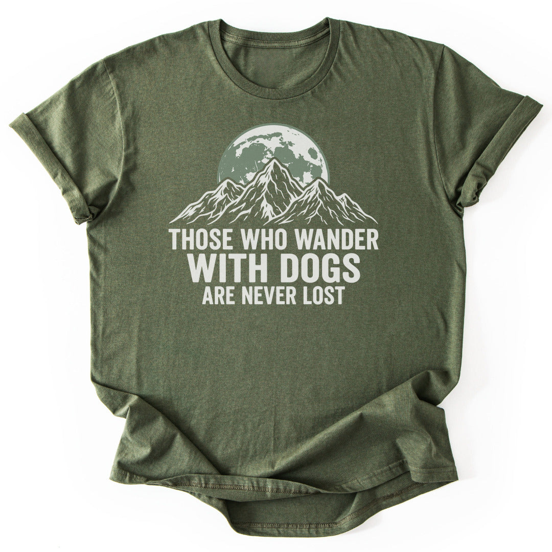 T-Shirt Military Green / S Never Lost