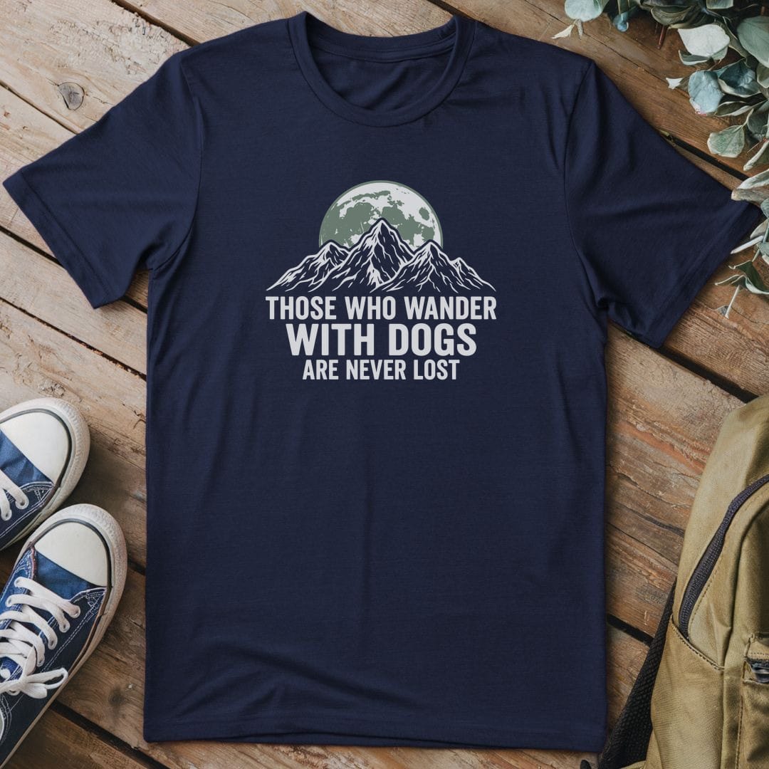 T-Shirt Navy / S Never Lost