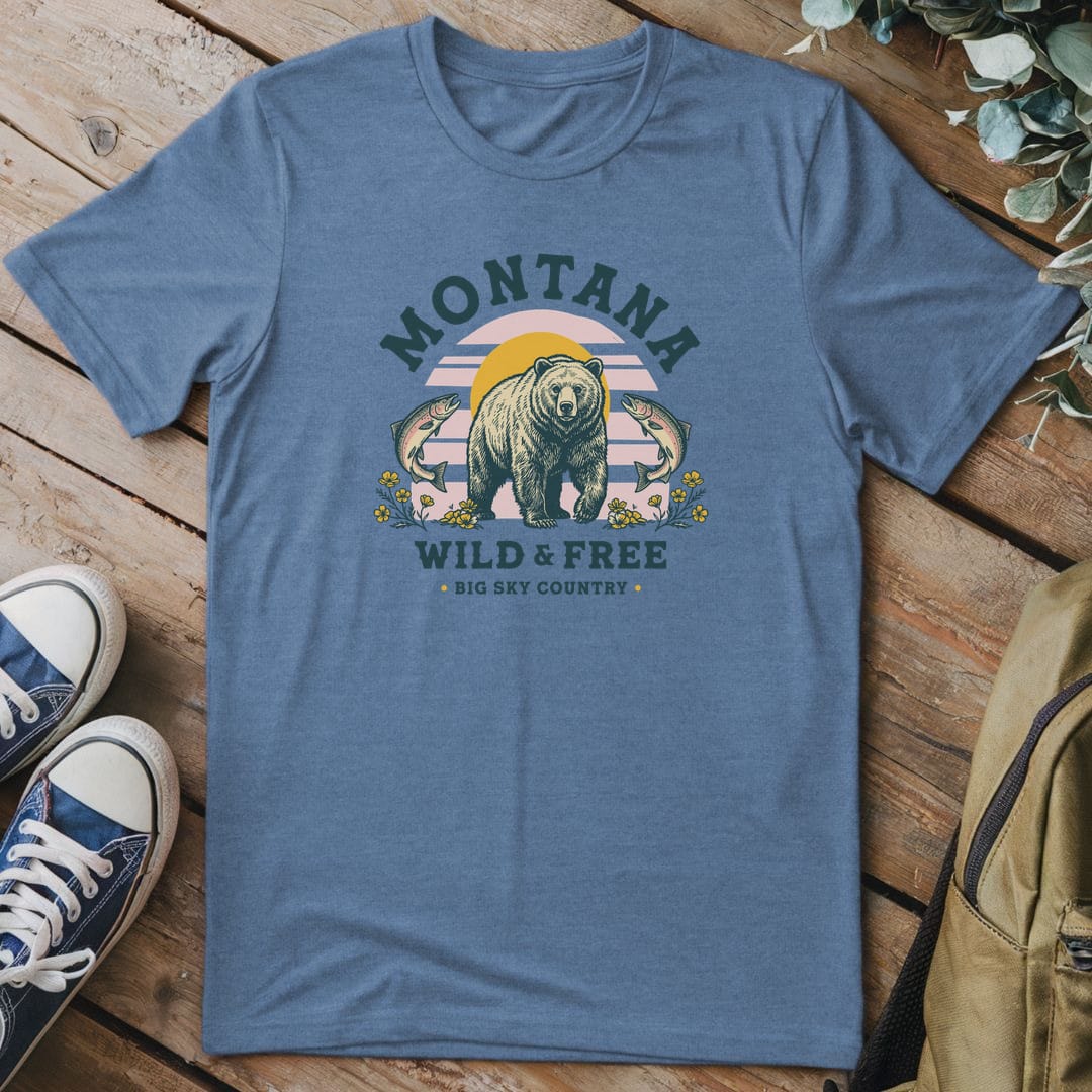 T-Shirt Heather Indigo / S Outlast Everything