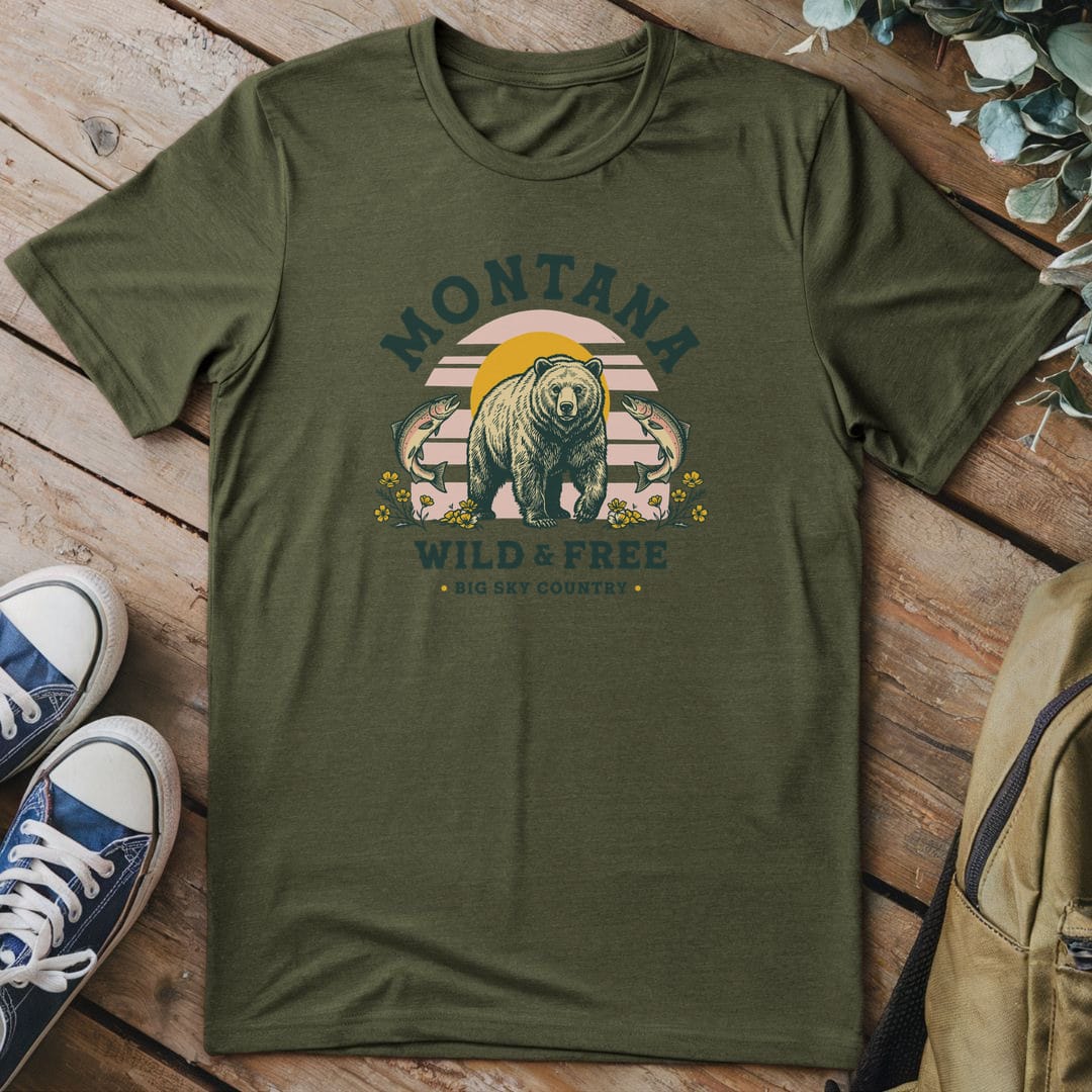T-Shirt Military Green / S Outlast Everything
