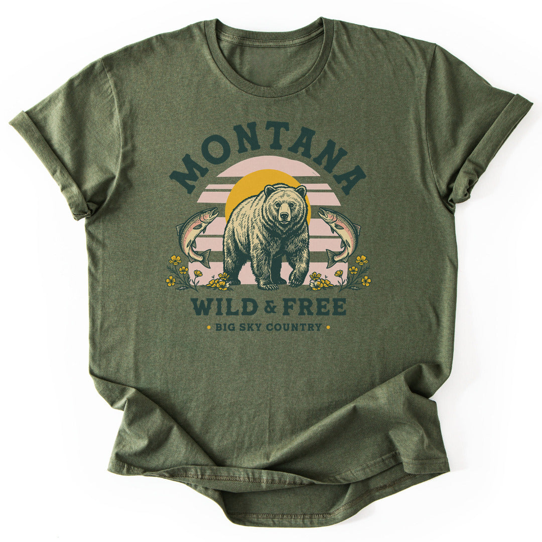 T-Shirt Military Green / S Outlast Everything