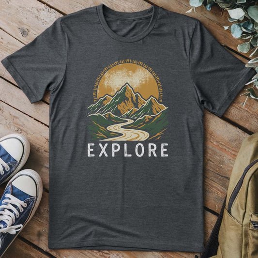 T-Shirt Dark Heather / S Explore Beyond