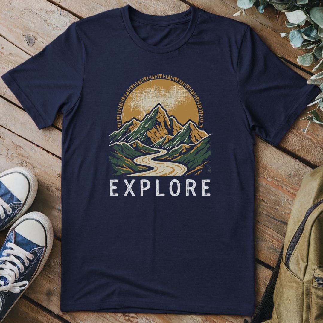 T-Shirt Navy / S Explore Beyond