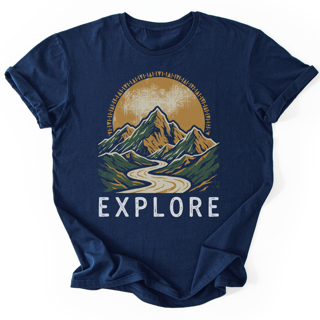 T-Shirt Navy / S Explore Beyond