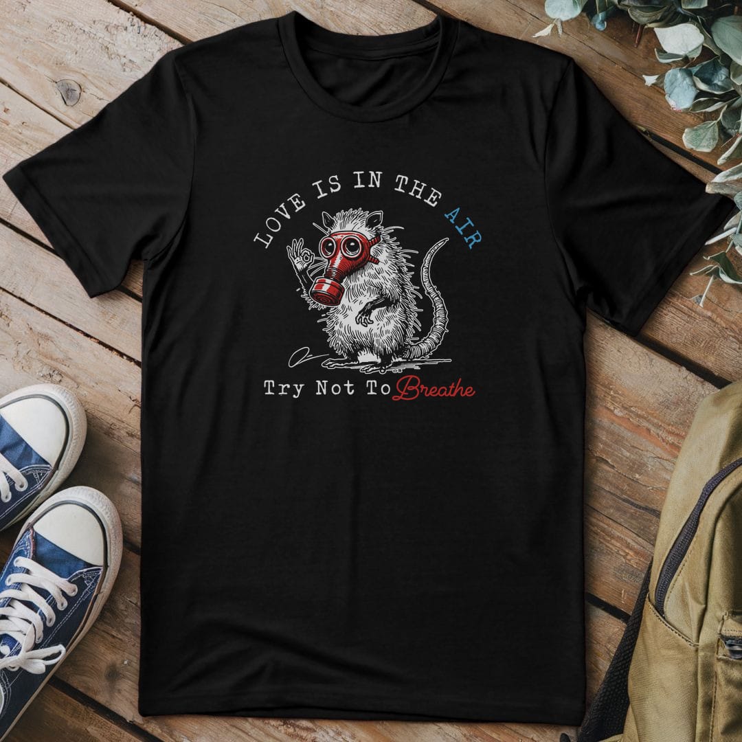T-Shirt Black / S Breathe Deep