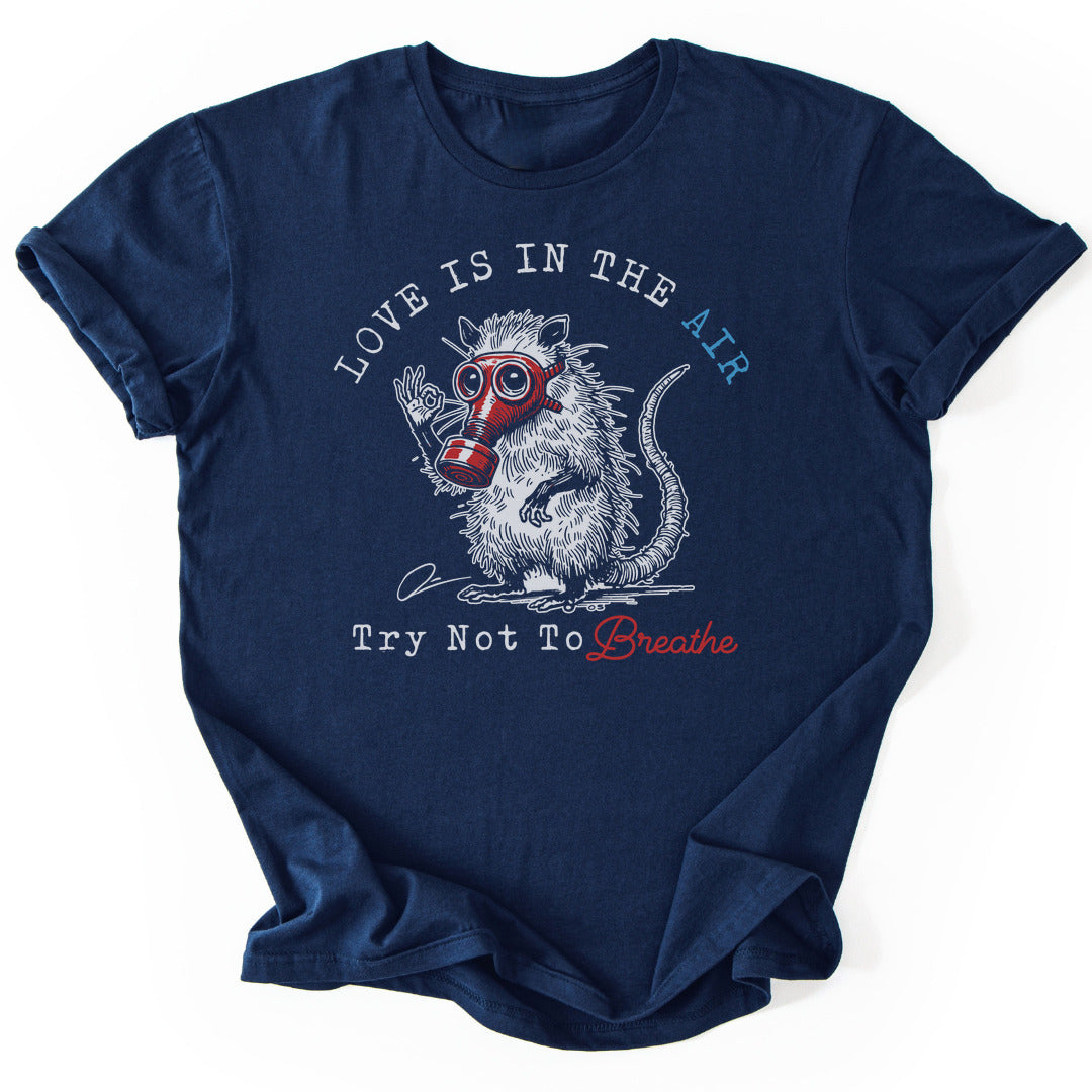 T-Shirt Navy / S Breathe Deep
