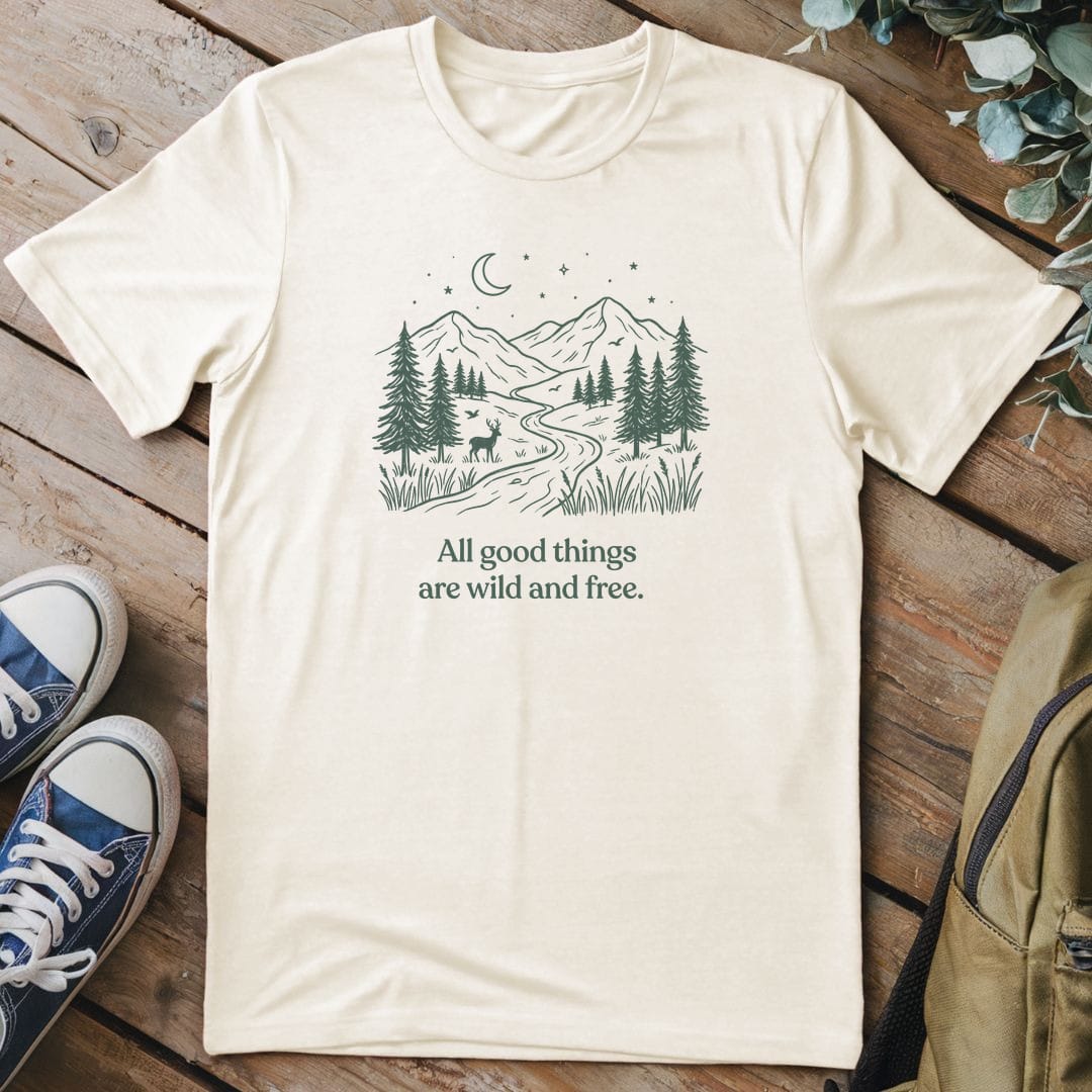 T-Shirt Natural / S Untamed Course