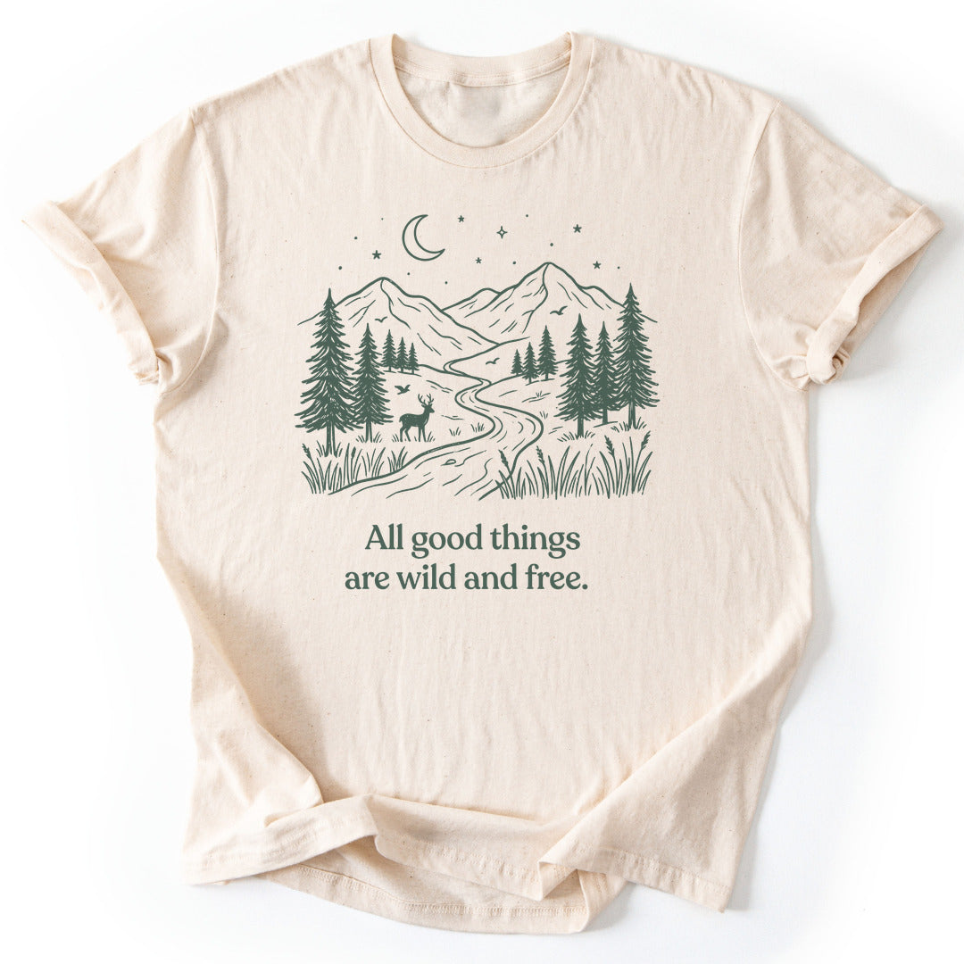 T-Shirt Natural / S Untamed Course