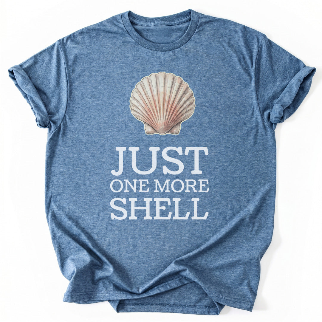 T-Shirt Heather Indigo / S One More Shell