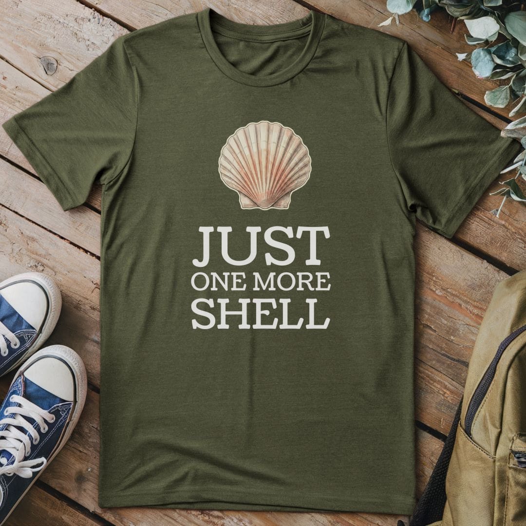 T-Shirt Military Green / S One More Shell