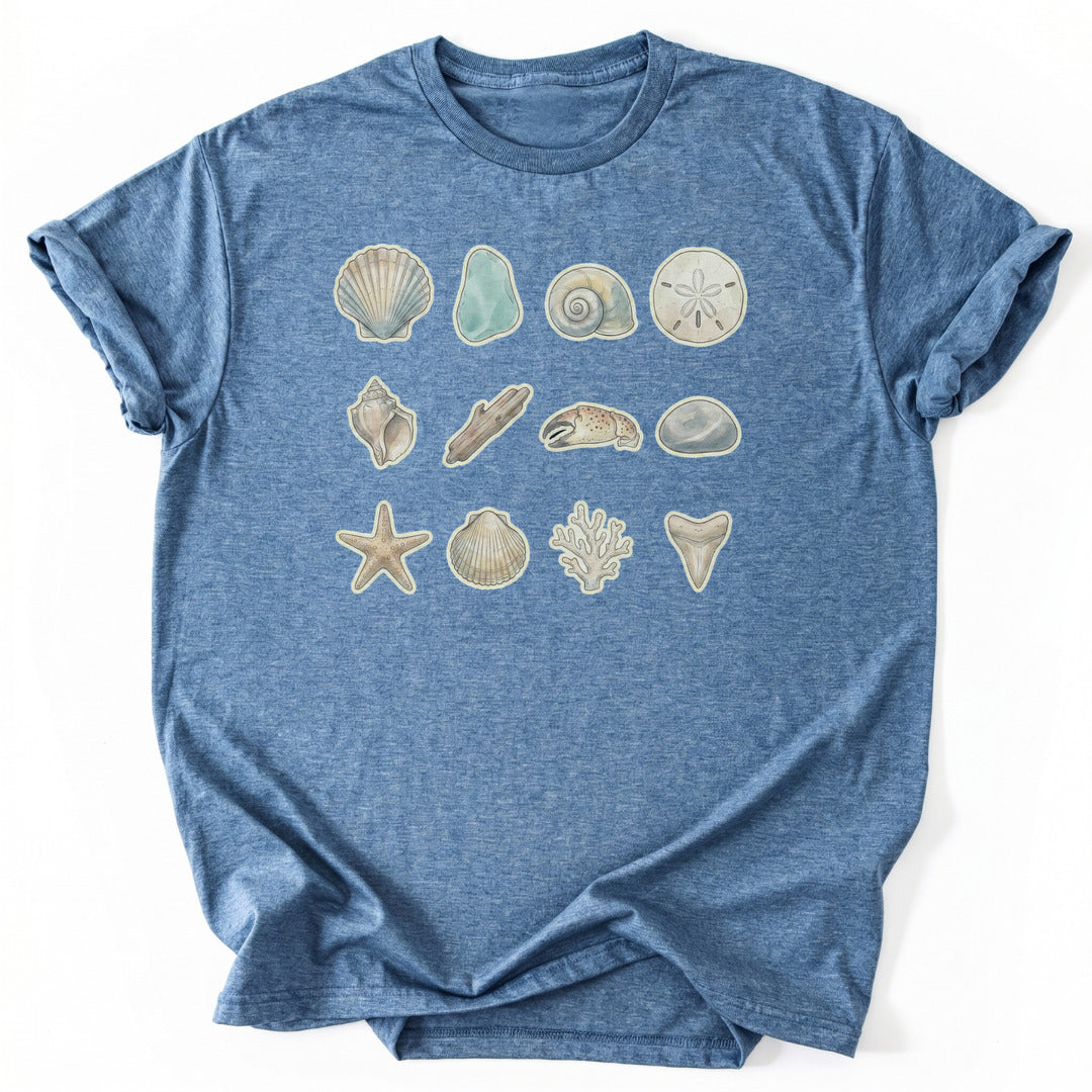T-Shirt Heather Indigo / S Ocean Memory