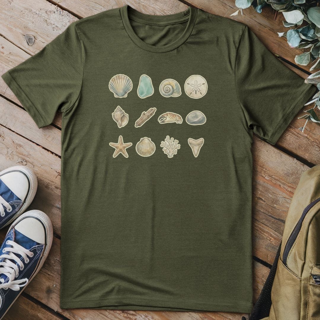 T-Shirt Military Green / S Ocean Memory
