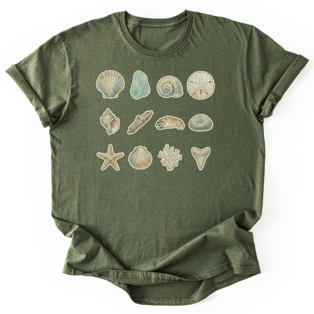 T-Shirt Military Green / S Ocean Memory
