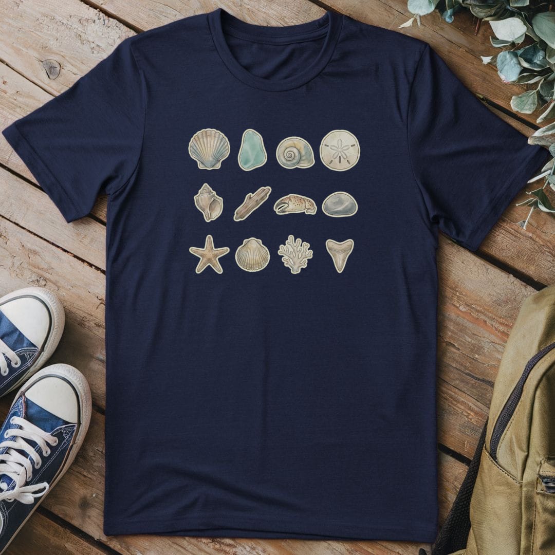 T-Shirt Navy / S Ocean Memory
