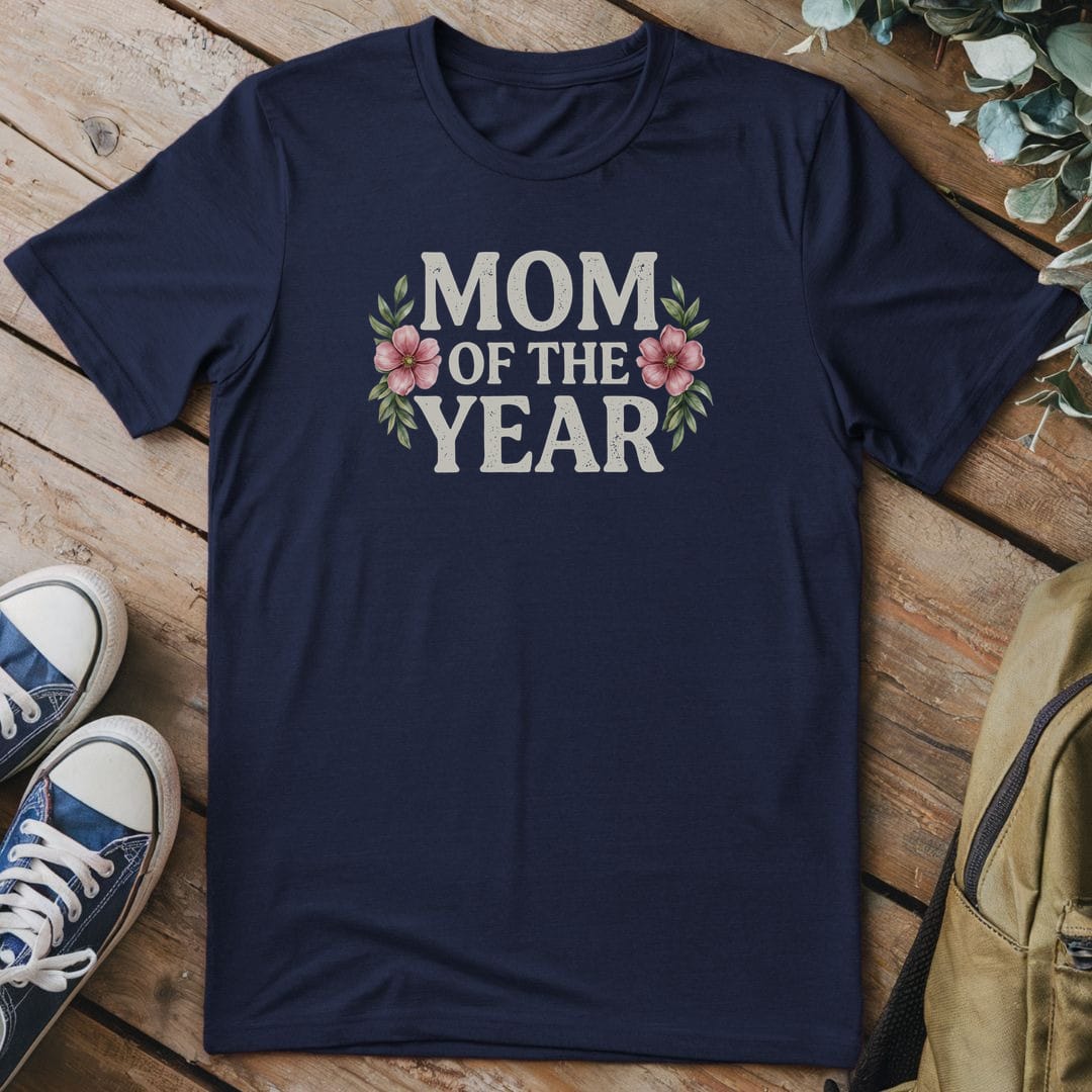 T-Shirt Navy / S Mom Of The Year
