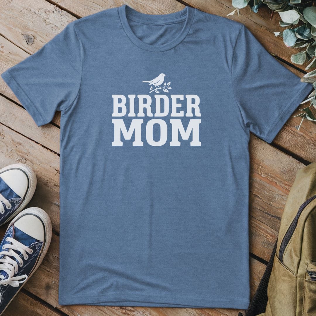 T-Shirt Heather Indigo / S Wings Above