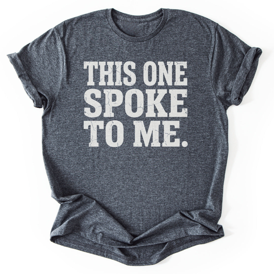 T-Shirt Dark Heather / S The Rock Spoke