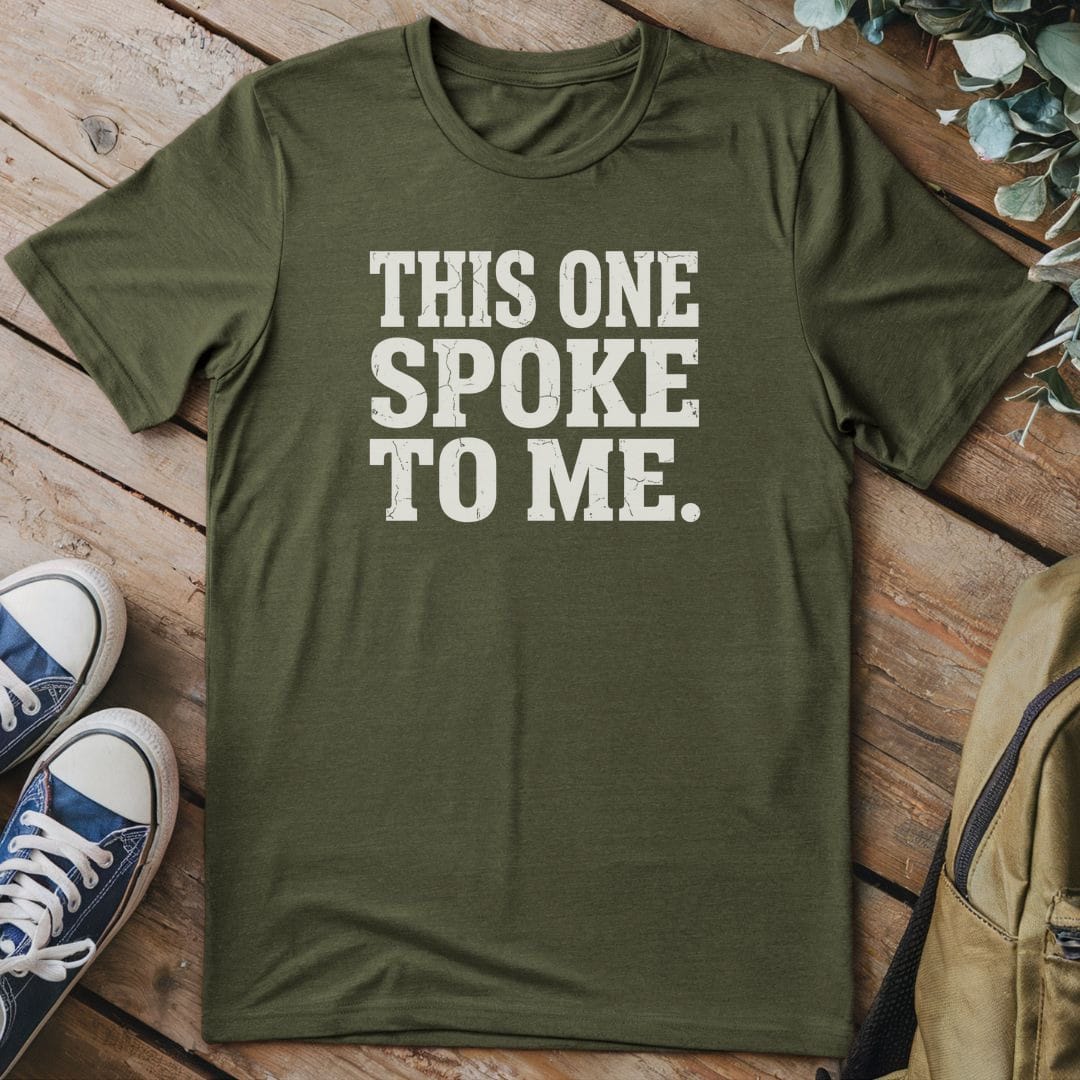 T-Shirt Military Green / S The Rock Spoke