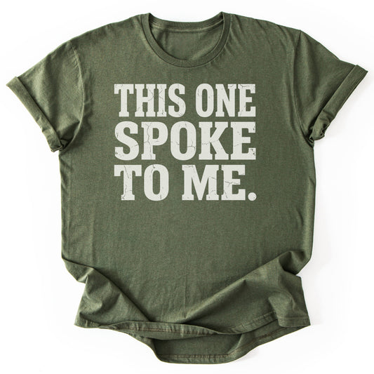 T-Shirt Military Green / S The Rock Spoke