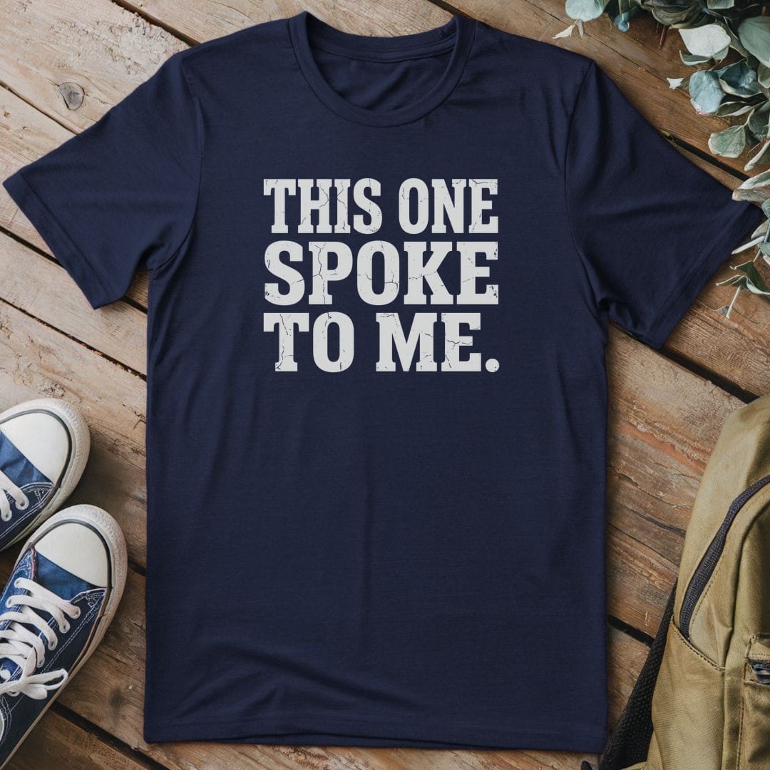 T-Shirt Navy / S The Rock Spoke