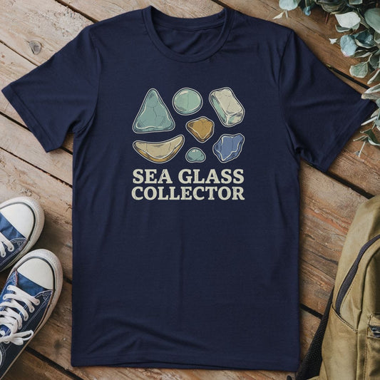T-Shirt Navy / S Sea Glass Collector