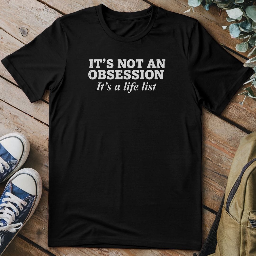 T-Shirt Black / S Life List