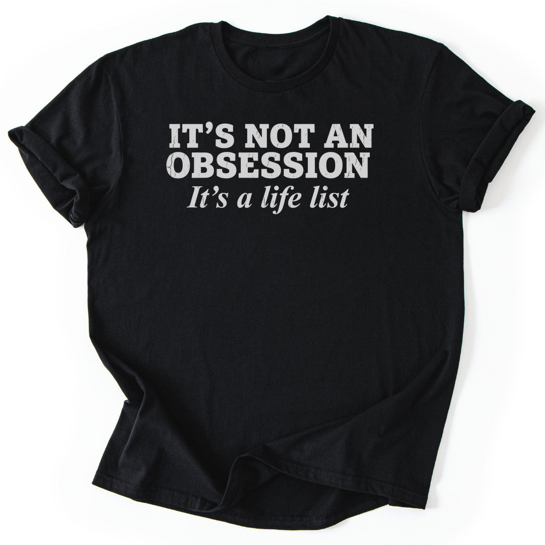 T-Shirt Black / S Life List