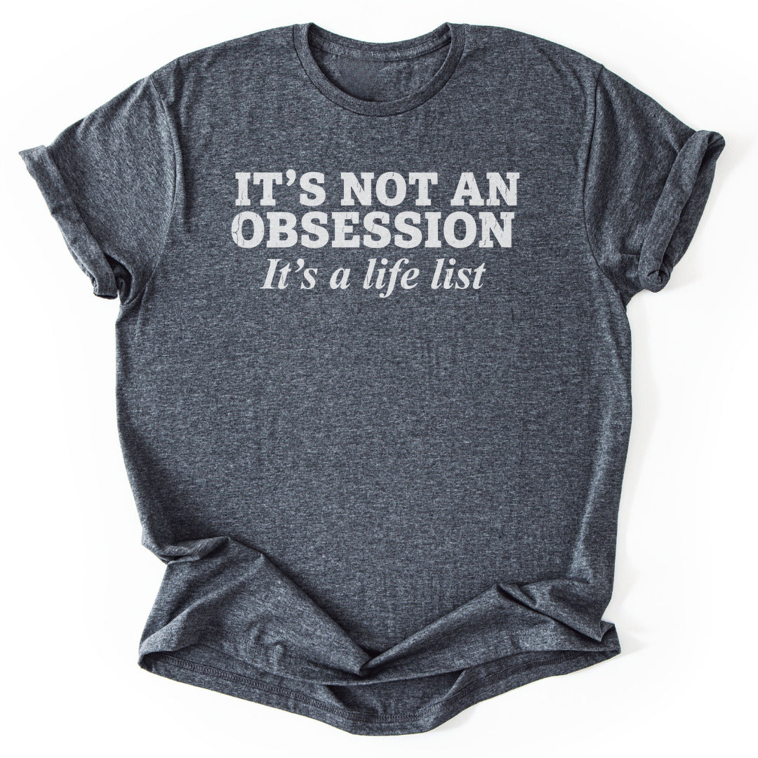 T-Shirt Dark Heather / S Life List
