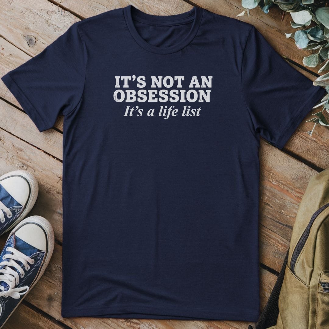 T-Shirt Navy / S Life List