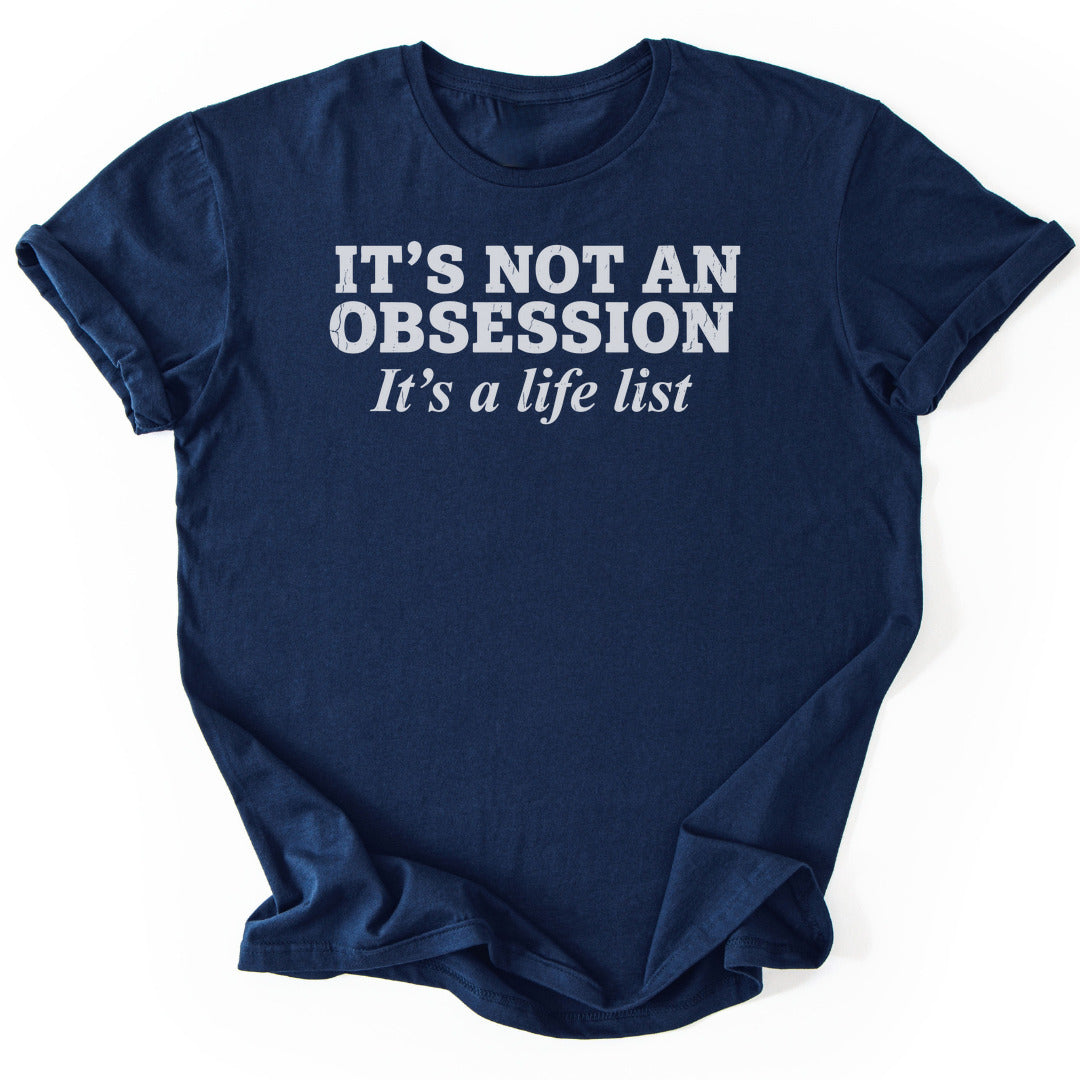 T-Shirt Navy / S Life List