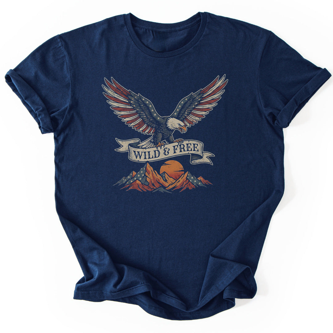 T-Shirt Navy / S Born Boundless