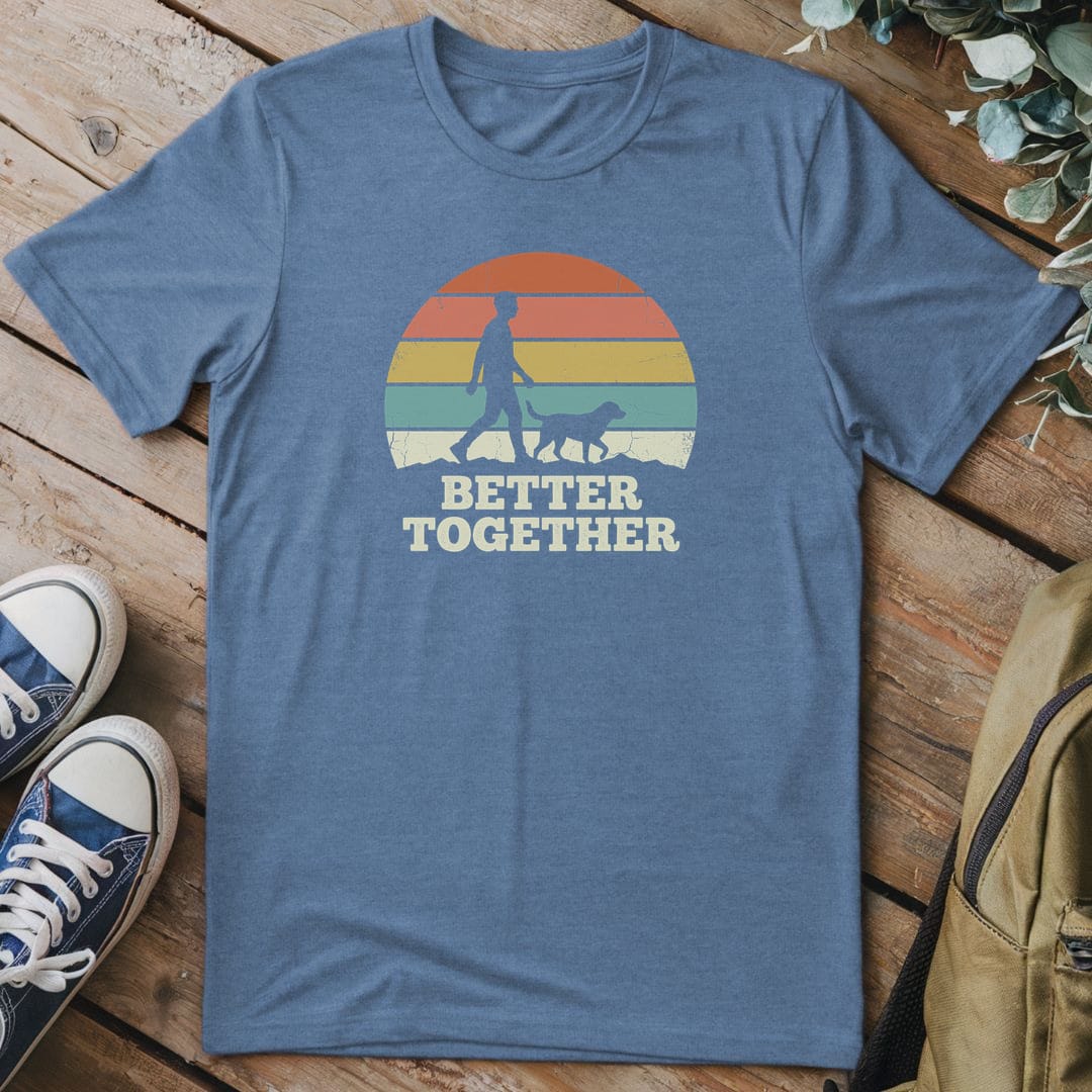 T-Shirt Heather Indigo / S Shared Path
