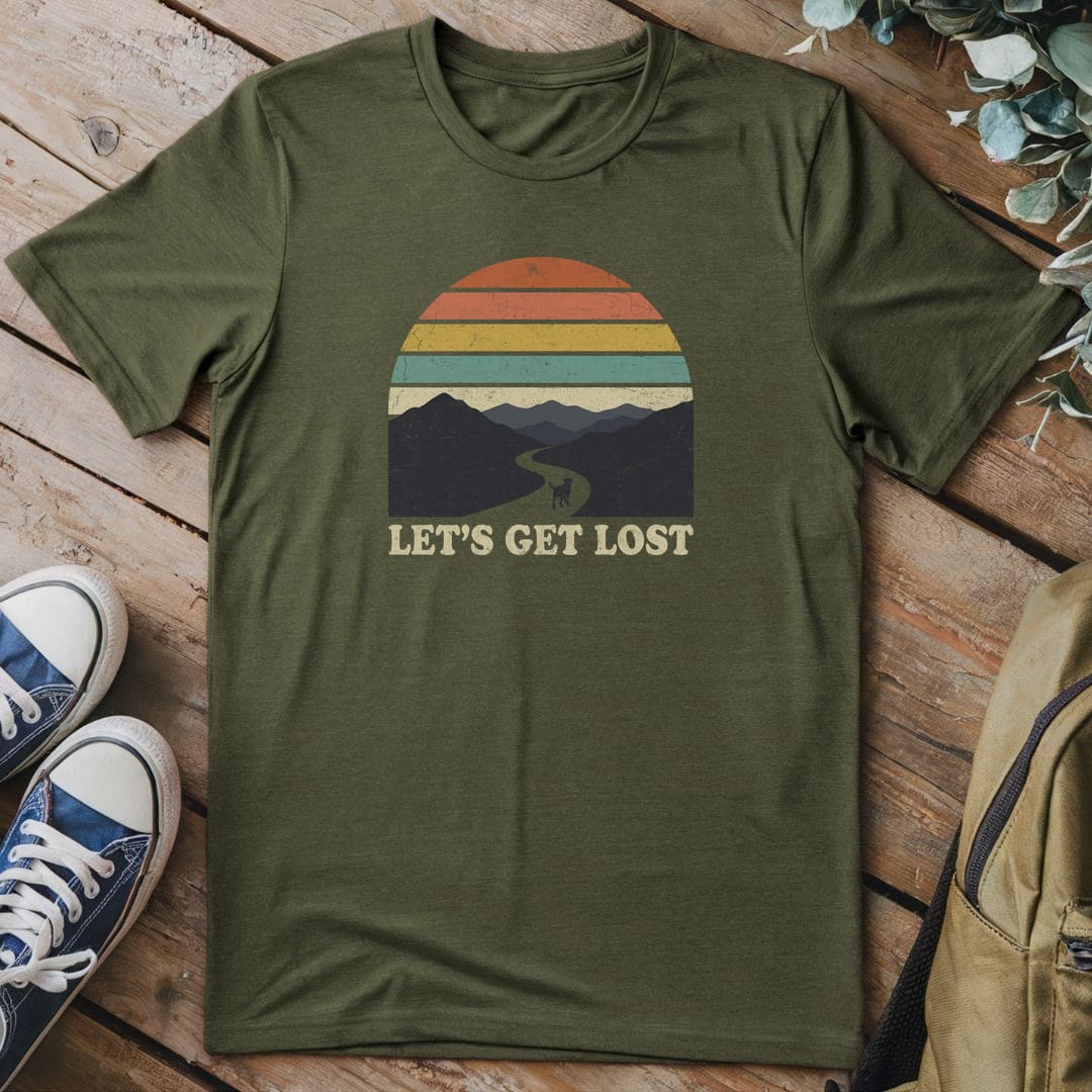 T-Shirt Military Green / S Beyond Maps