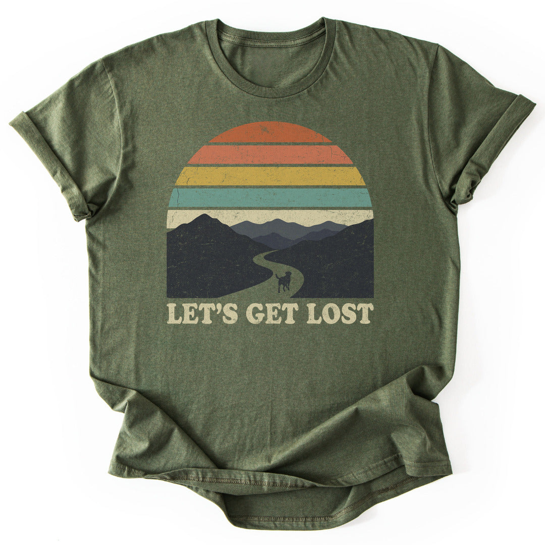T-Shirt Military Green / S Beyond Maps