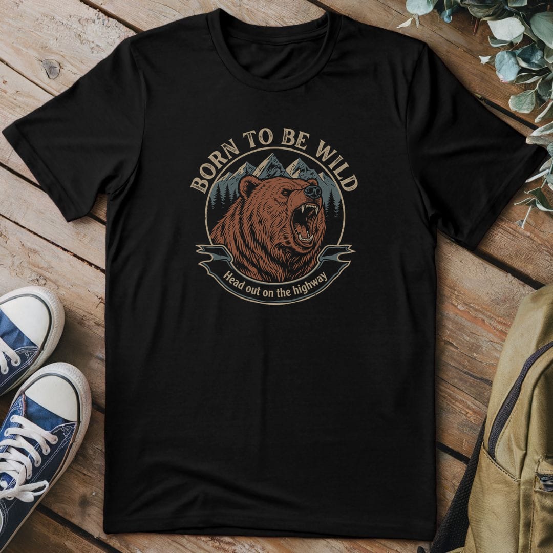 T-Shirt Black / S Primal Highway