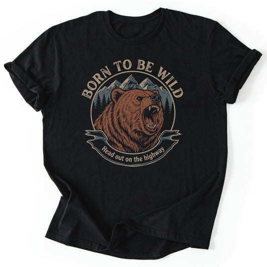 T-Shirt Black / S Primal Highway