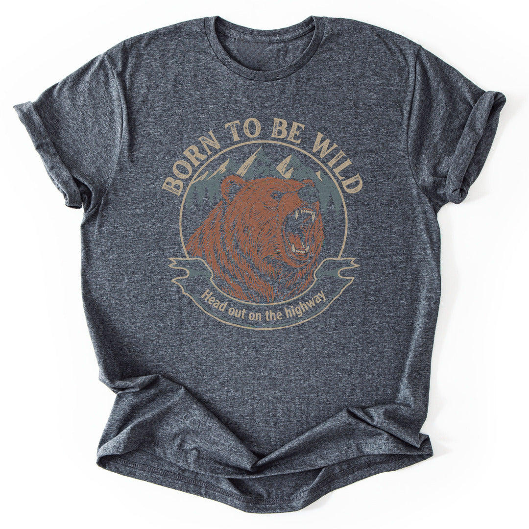 T-Shirt Dark Heather / S Primal Highway